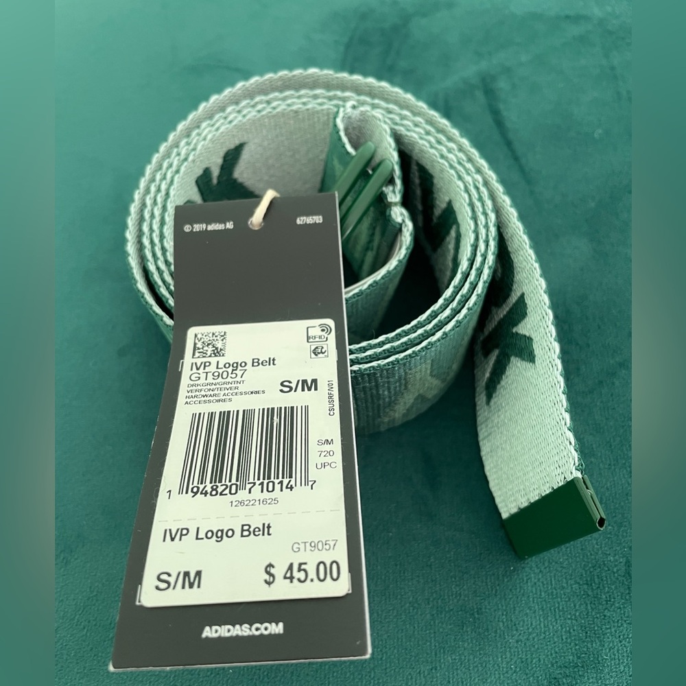 Ivy Park x Adidas S/M Green Belt NWT